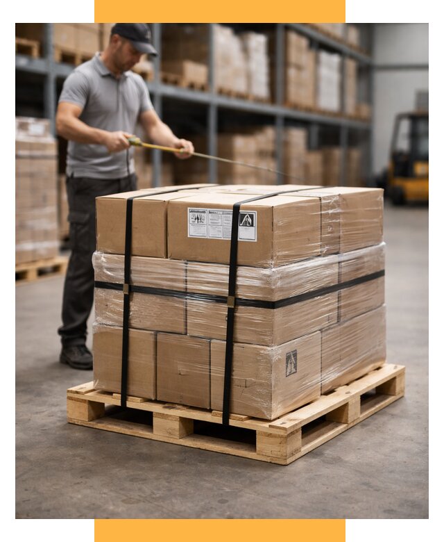 Упаковка и паллетирование грузов от 3597 р. | СетСервис-Кмш