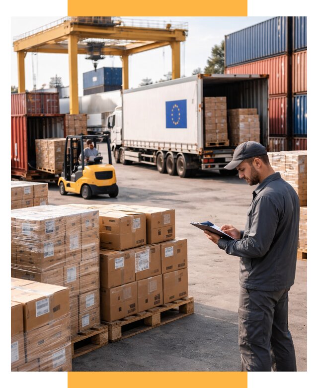 Доставка грузов из Европы от 12331 р., логистика СетСервис-Кмш