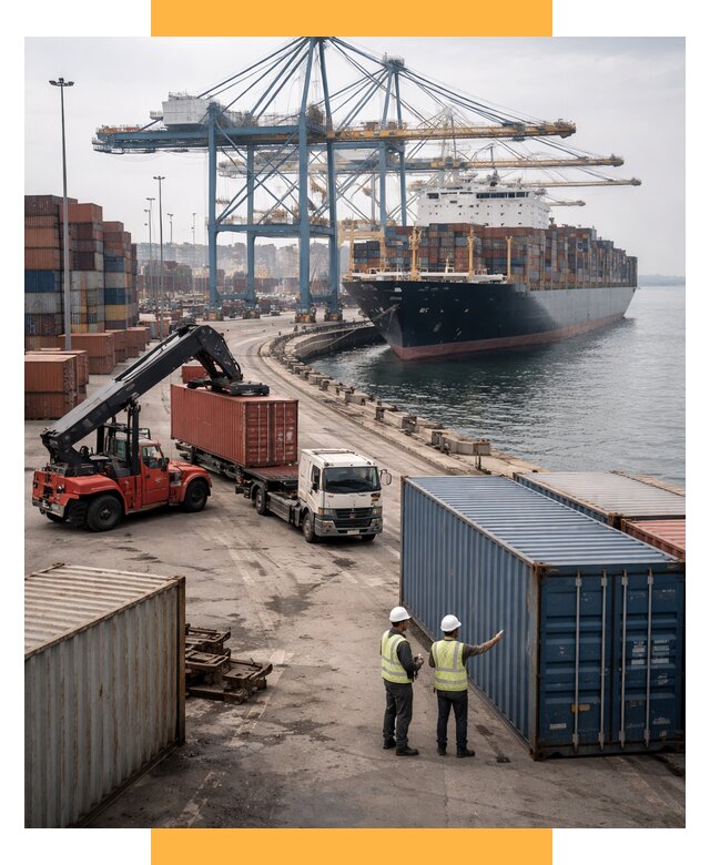 Морские перевозки из Европы от 61656 р. за контейнер | СетСервис-Кмш