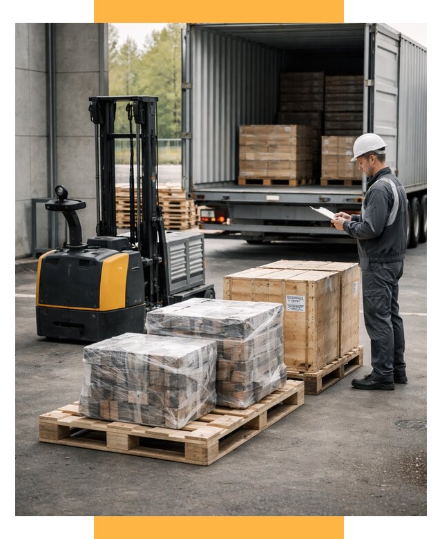 Доставка оборудования из Европы под ключ от 46242 р. | СетСервис-Кмш