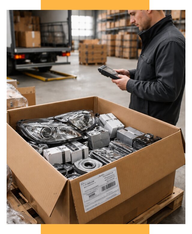 Доставка автозапчастей из Европы под ключ от 12845 р. | СетСервис-Кмш