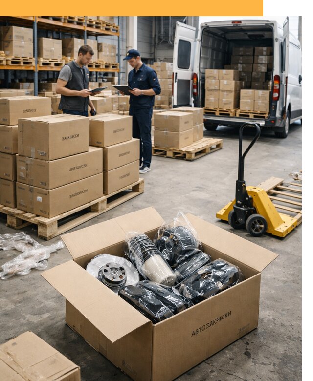 Доставка автозапчастей из Европы от 12845 руб быстро и надёжно