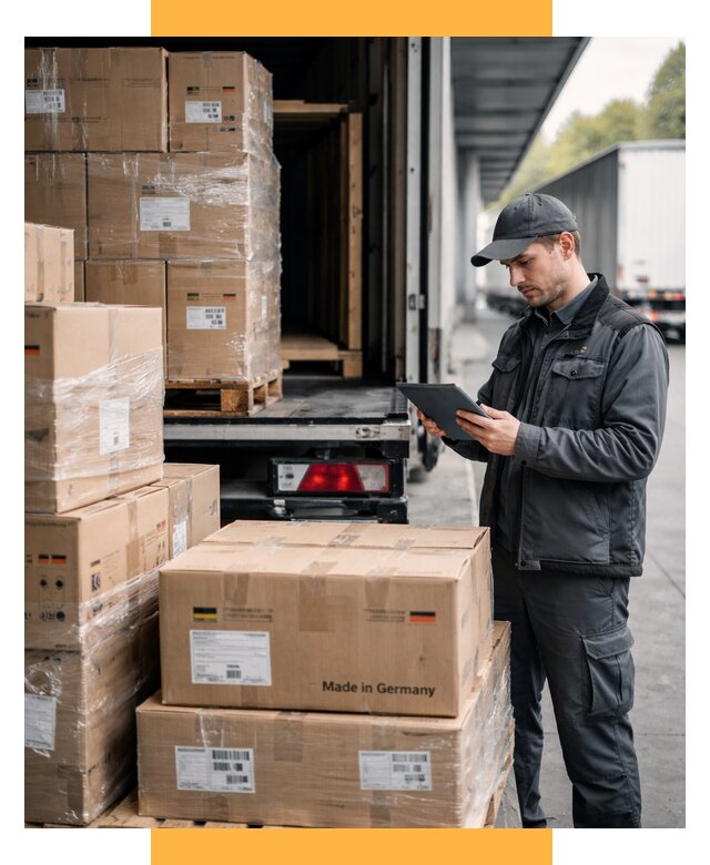 Доставка грузов из Германии от 46242 р. быстро - СетСервис-Кмш