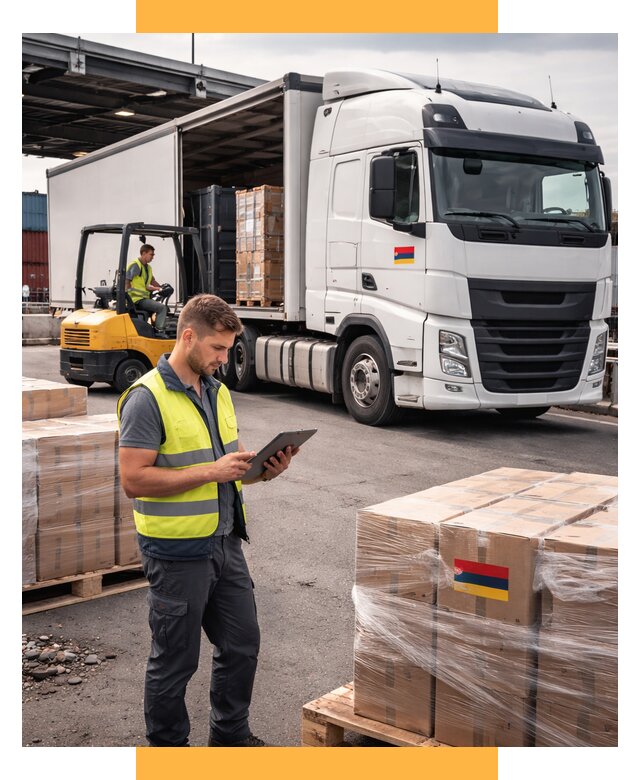 Автоперевозки из Армении от 97622 р. — услуги СетСервис-Кмш