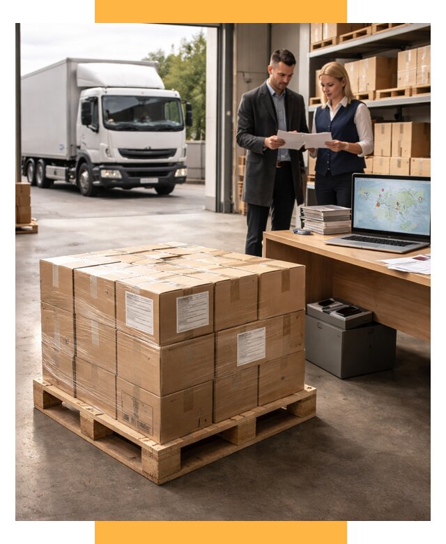 Доставка грузов в Европу от 7707 р. — логистика СетСервис-Кмш