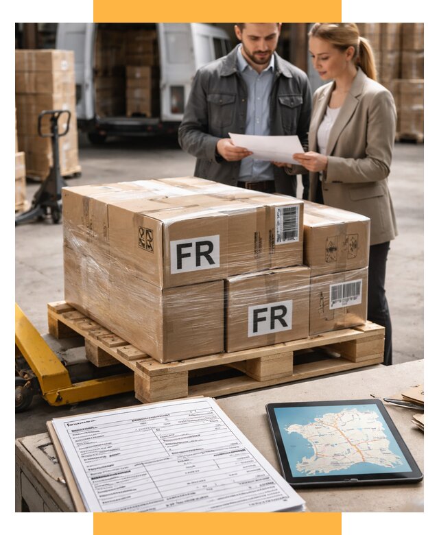 Доставка грузов в Францию от 25690 р., логистика СетСервис-Кмш