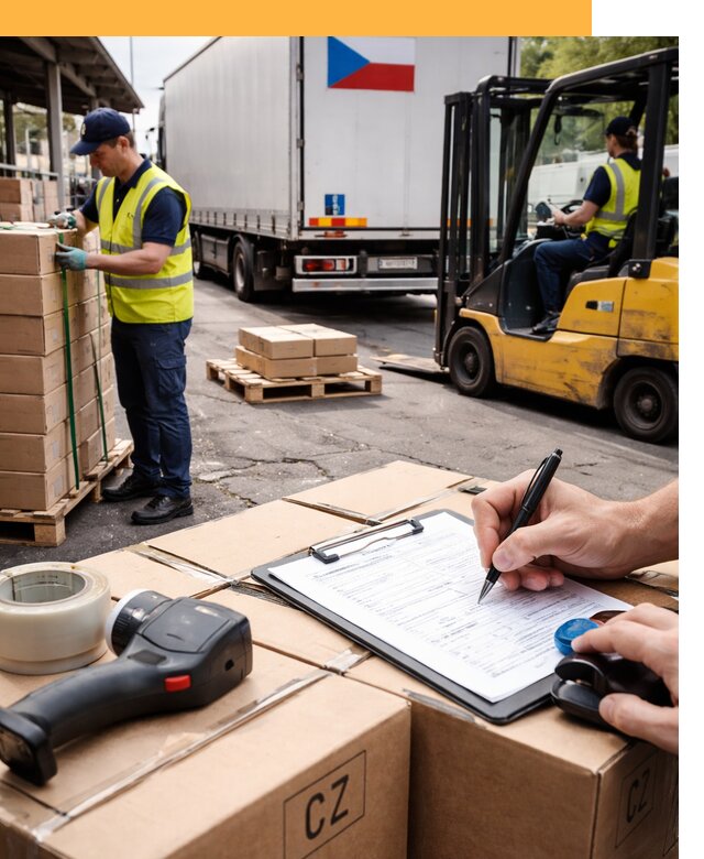 Доставка грузов в Чехию от 35966 руб, международные перевозки