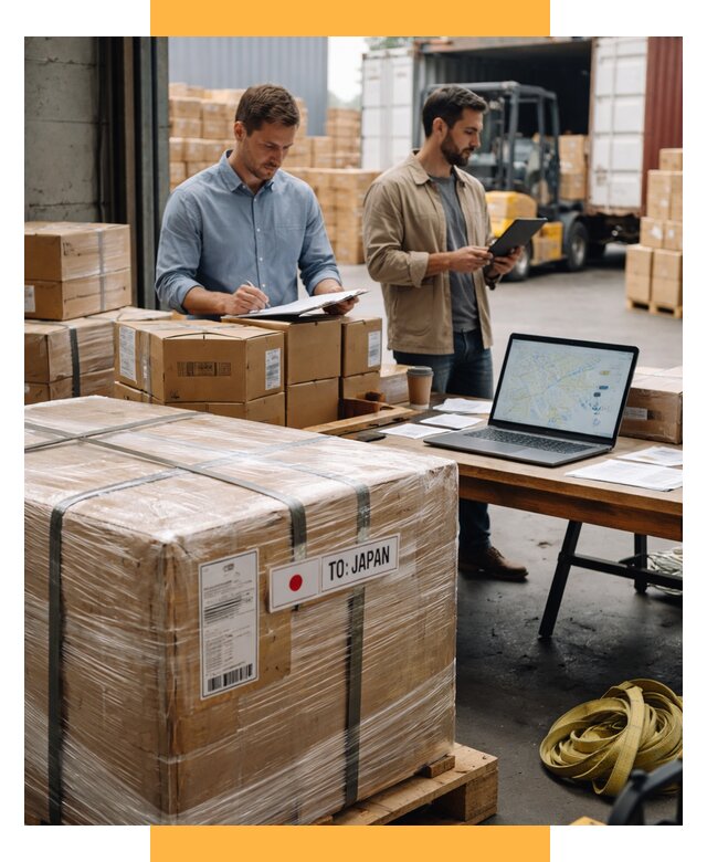 Доставка грузов в Японию от 25690 р., логистика СетСервис-Кмш