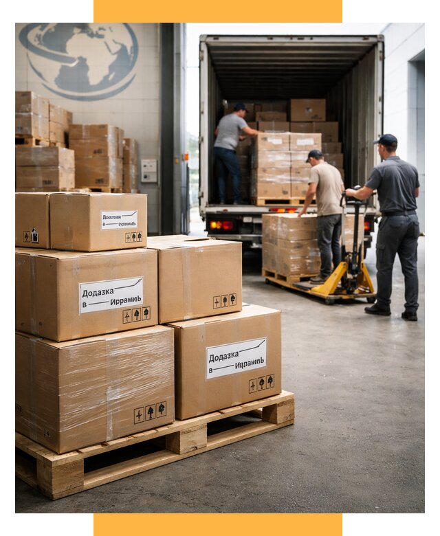 Доставка грузов в Израиль и экспорт от 46242 р. СетСервис-Кмш