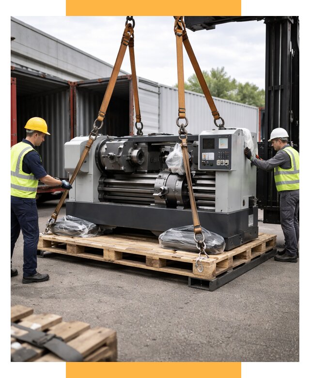 Перевозка станков и таможня от 61656 р. | СетСервис-Кмш логистика