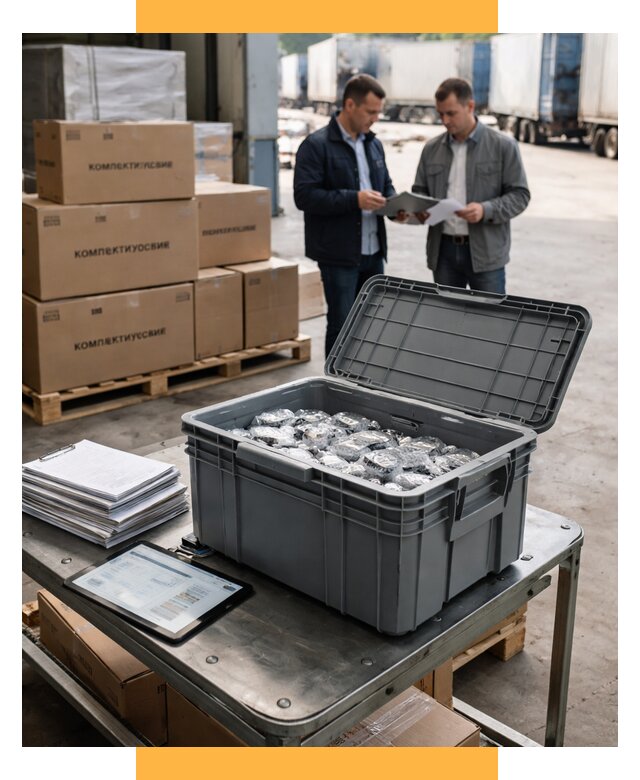 Перевозка комплектующих из Китая от 6679 р. | СетСервис-Кмш