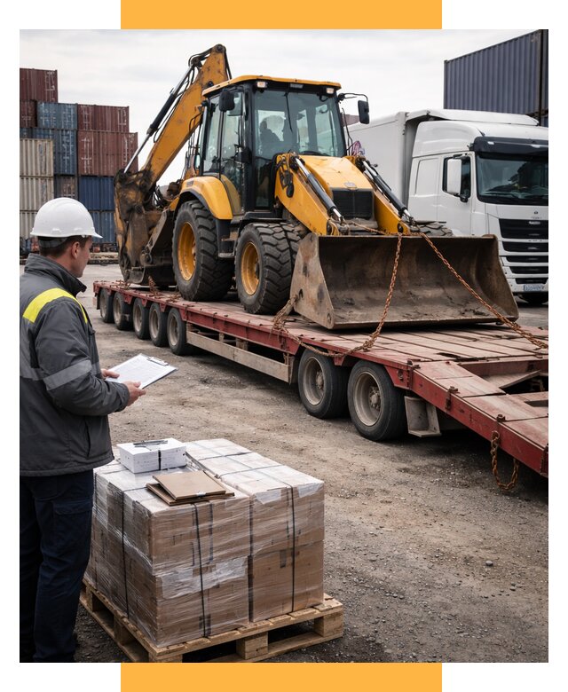 Международная перевозка спецтехники от 46242 р., СетСервис-Кмш