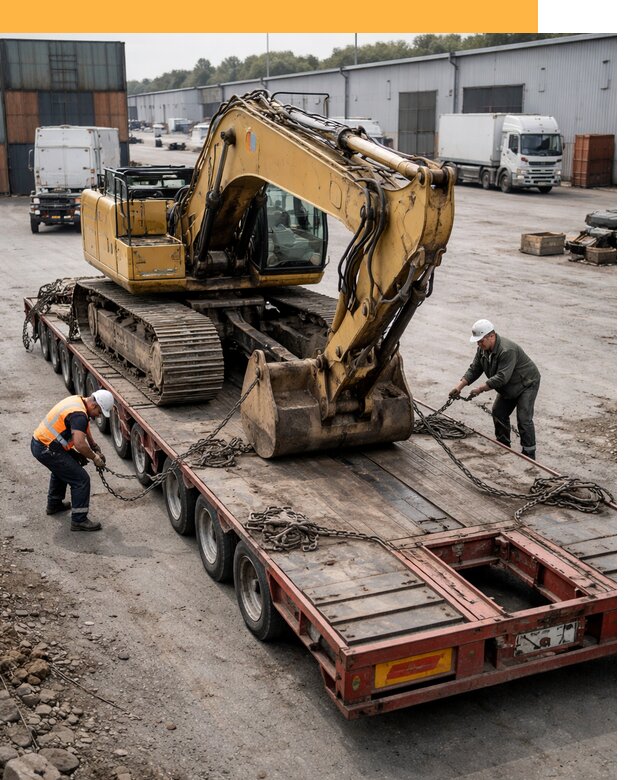 Перевозка спецтехники по России и миру от 46242 руб