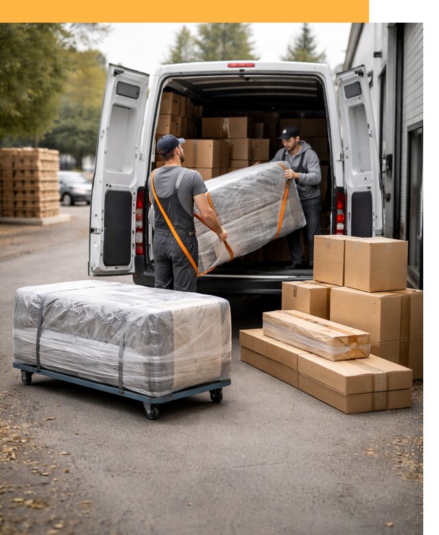 Перевозка мебели по России и за рубеж с таможней от 7707