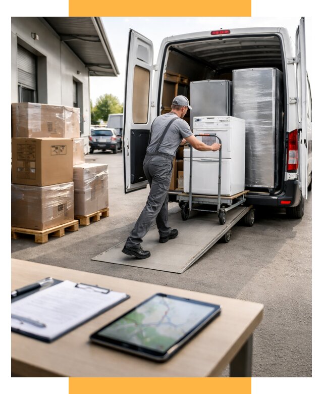 Перевозка бытовой техники от 6679 р. - логистика СетСервис-Кмш