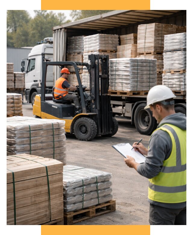 Перевозка строительных материалов от 5652 р. | СетСервис-Кмш