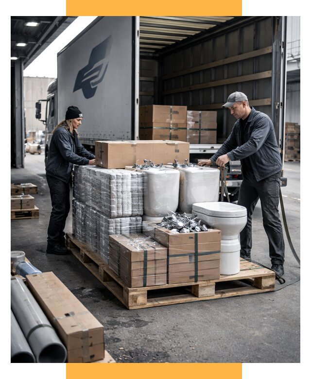 Перевозка сантехники под ключ от 1850 р. | СетСервис-Кмш