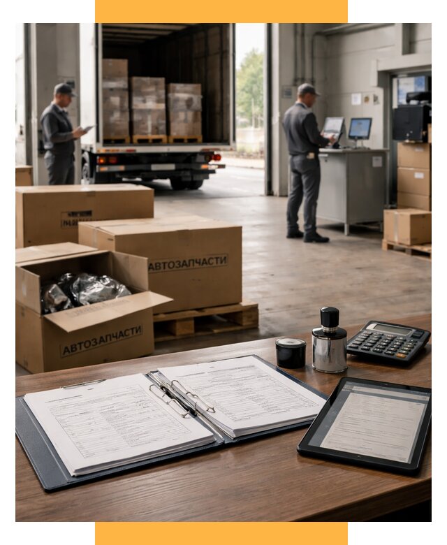 Таможенное оформление автозапчастей под ключ от 8735 р., СетСервис-Кмш