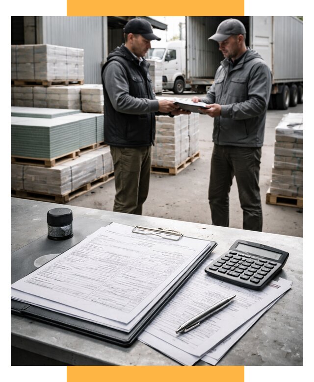 Таможенное оформление стройматериалов от 8735 р. | СетСервис-Кмш