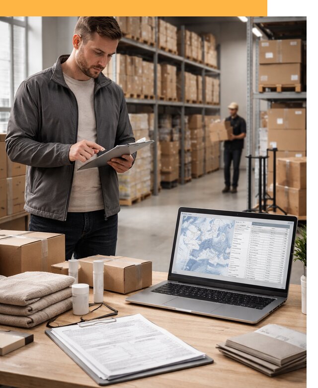 Закупка товаров в Европе под ключ: доставка, таможня от 7707 руб