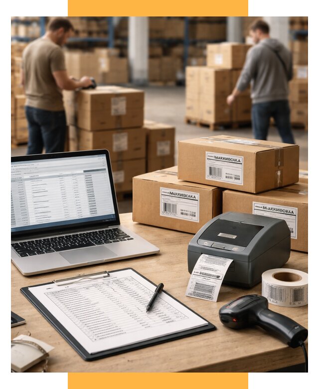 Маркировка импортных товаров от 4624 р. под ключ, СетСервис-Кмш